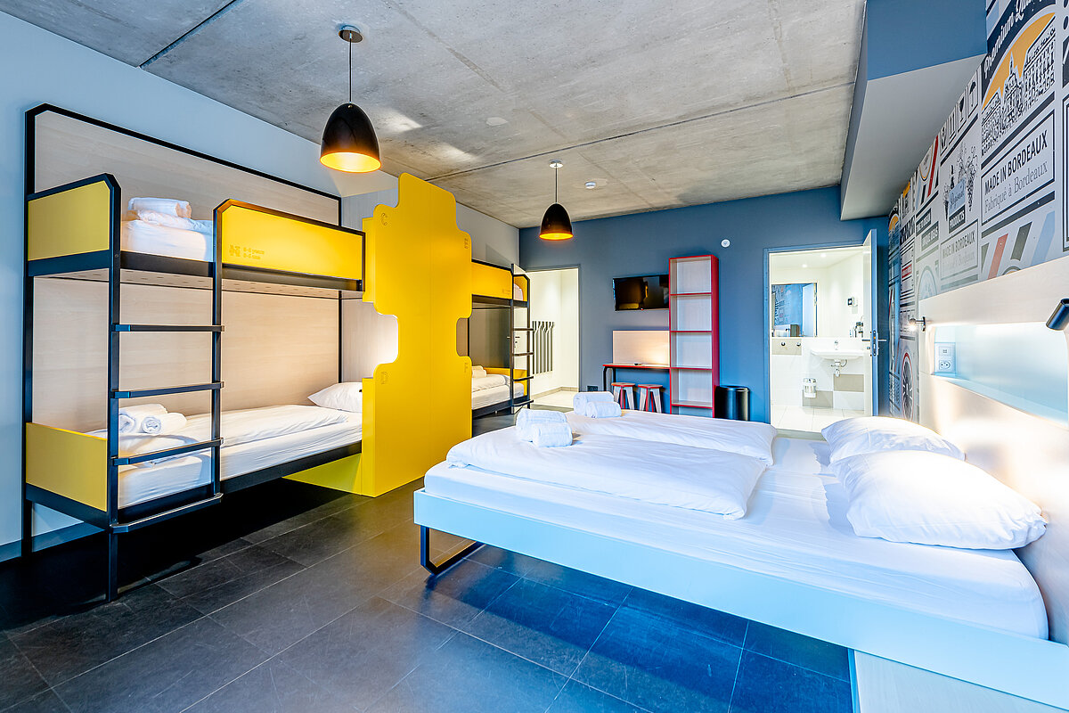 Multi-bed MEININGER Hotel Bordeaux Gare Saint-Jean