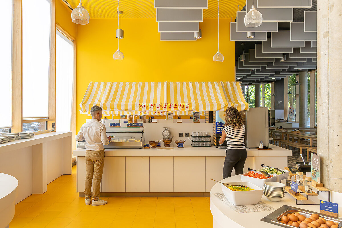 Salle de petit déjeuner MEININGER Hotel Paris Porte de Vincennes