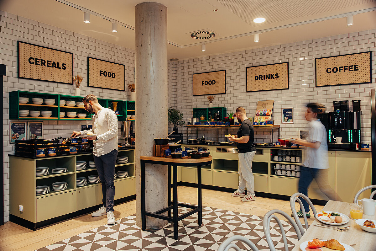 Morgenmadslokale MEININGER Hotel Vienna Downtown Franz