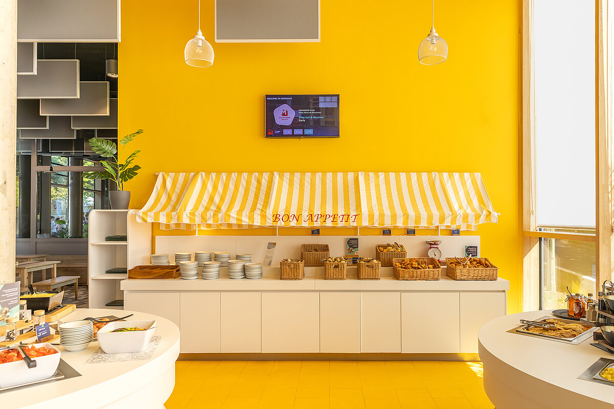 Salle de petit déjeuner MEININGER Hotel Paris Porte de Vincennes