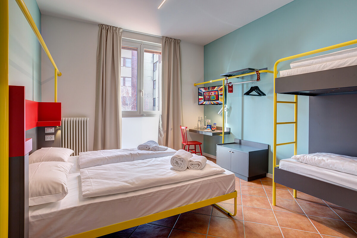 Milan Multi-bedded rooms