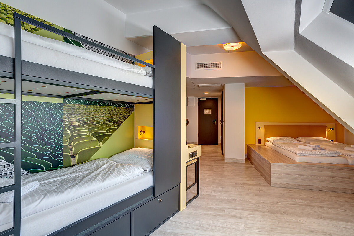 Chambre familiale MEININGER Hotel Munich Olympiapark