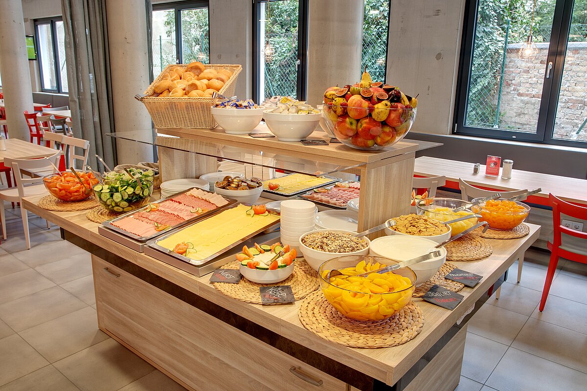 Sala de desayuno MEININGER Hotel Vienna Downtown Franz