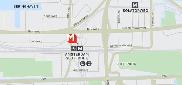 Location Amsterdam City West