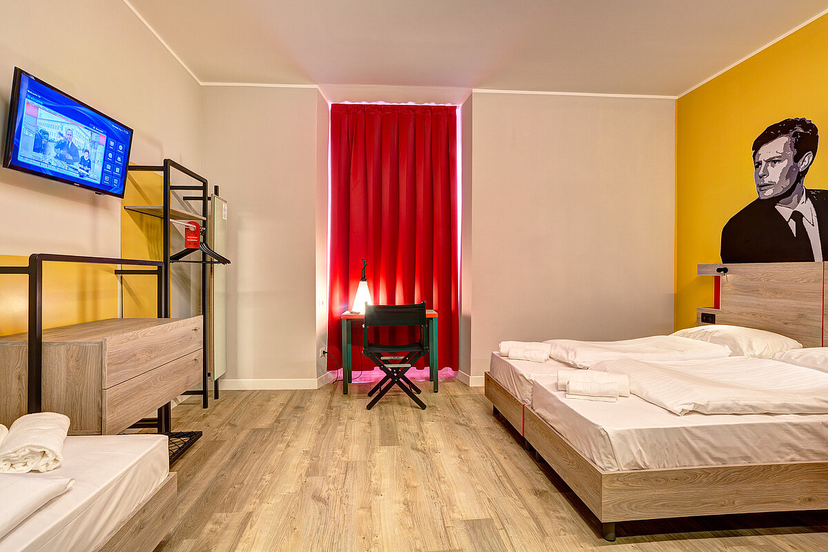 Accessible rooms MEININGER Roma Termini