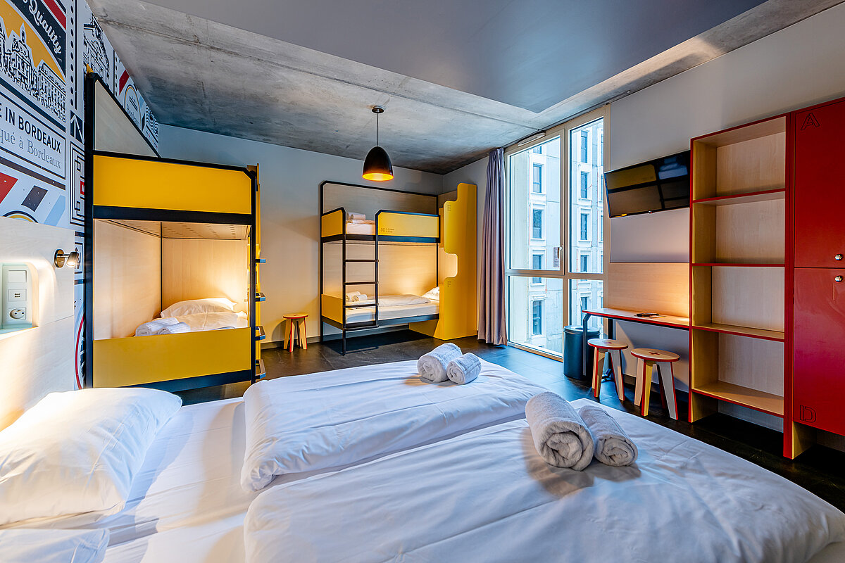 Stanza familiare MEININGER Hotel Bordeaux Gare Saint-Jean