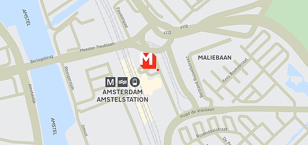 Location Amsterdam Amstel