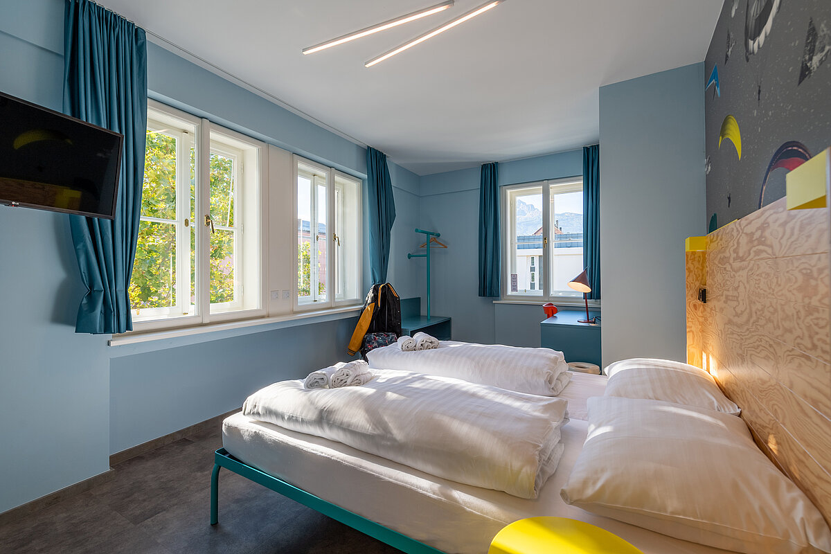 Zweibettzimmer MEININGER Hotel Innsbruck Zentrum