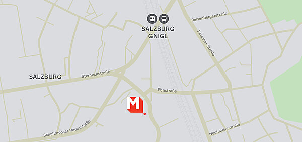 Location Salzburg City Center