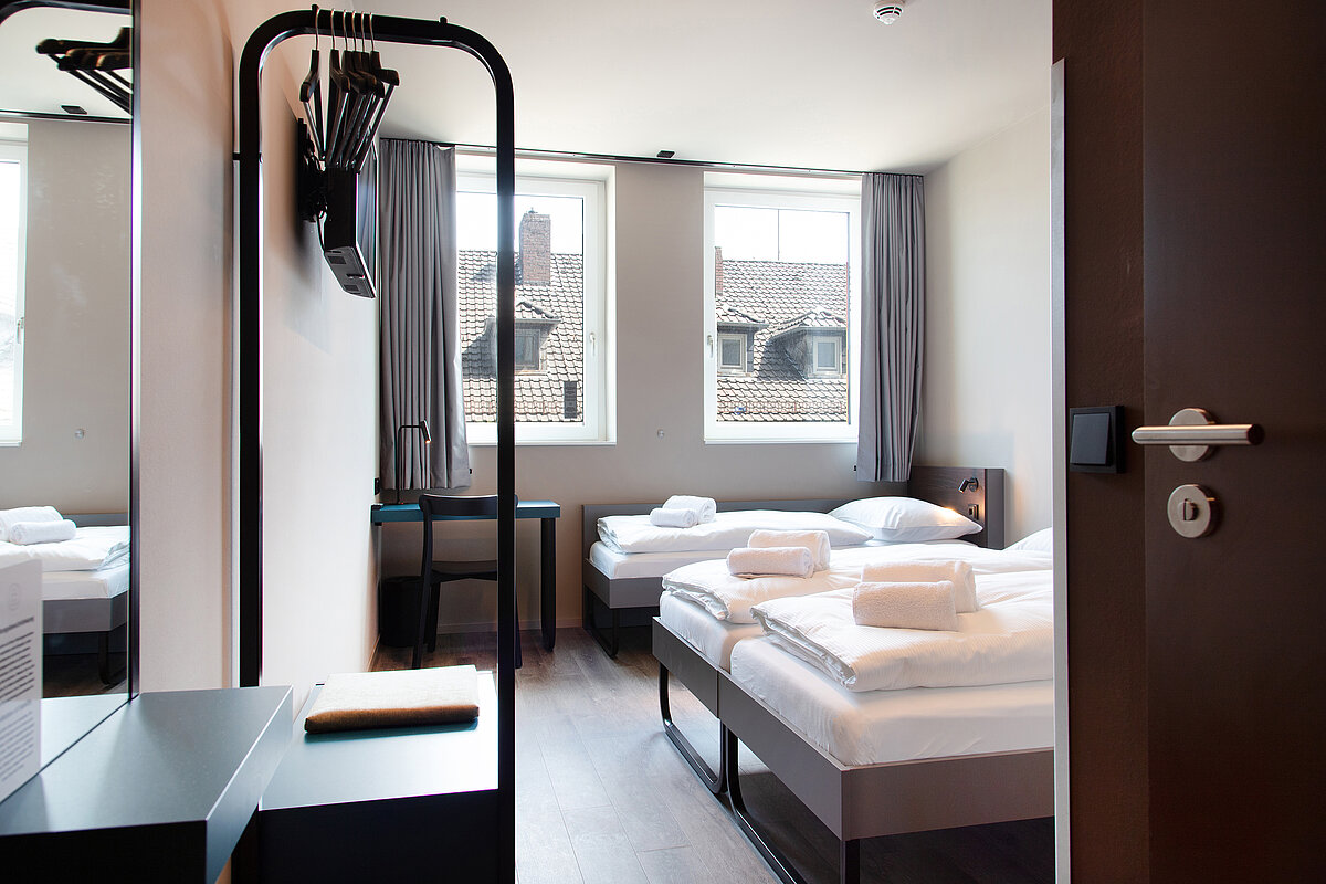 Mehrbettzimmer MEININGER Hotel Bremen Hauptbahnhof