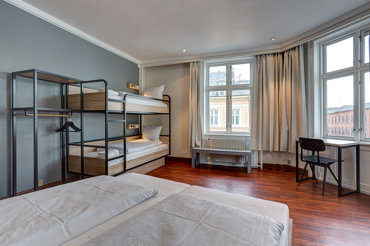 Kopenhagen Mehrbettzimmer