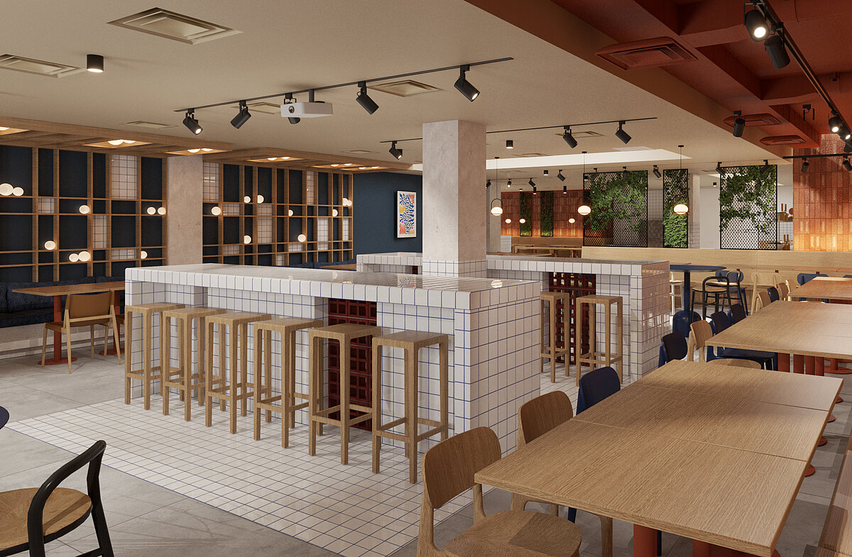 Salle de petit déjeuner MEININGER Hotel Barcelona Fira Gran Via