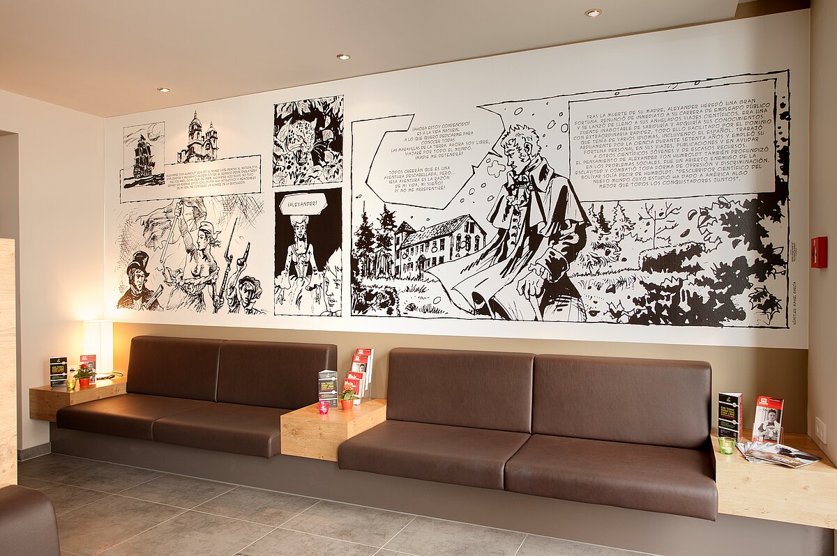 Lounge MEININGER Hotel Berlin Mitte "Humboldthaus"