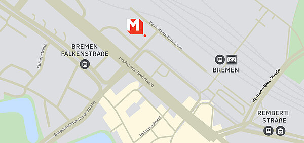 Location Bremen Hauptbahnhof