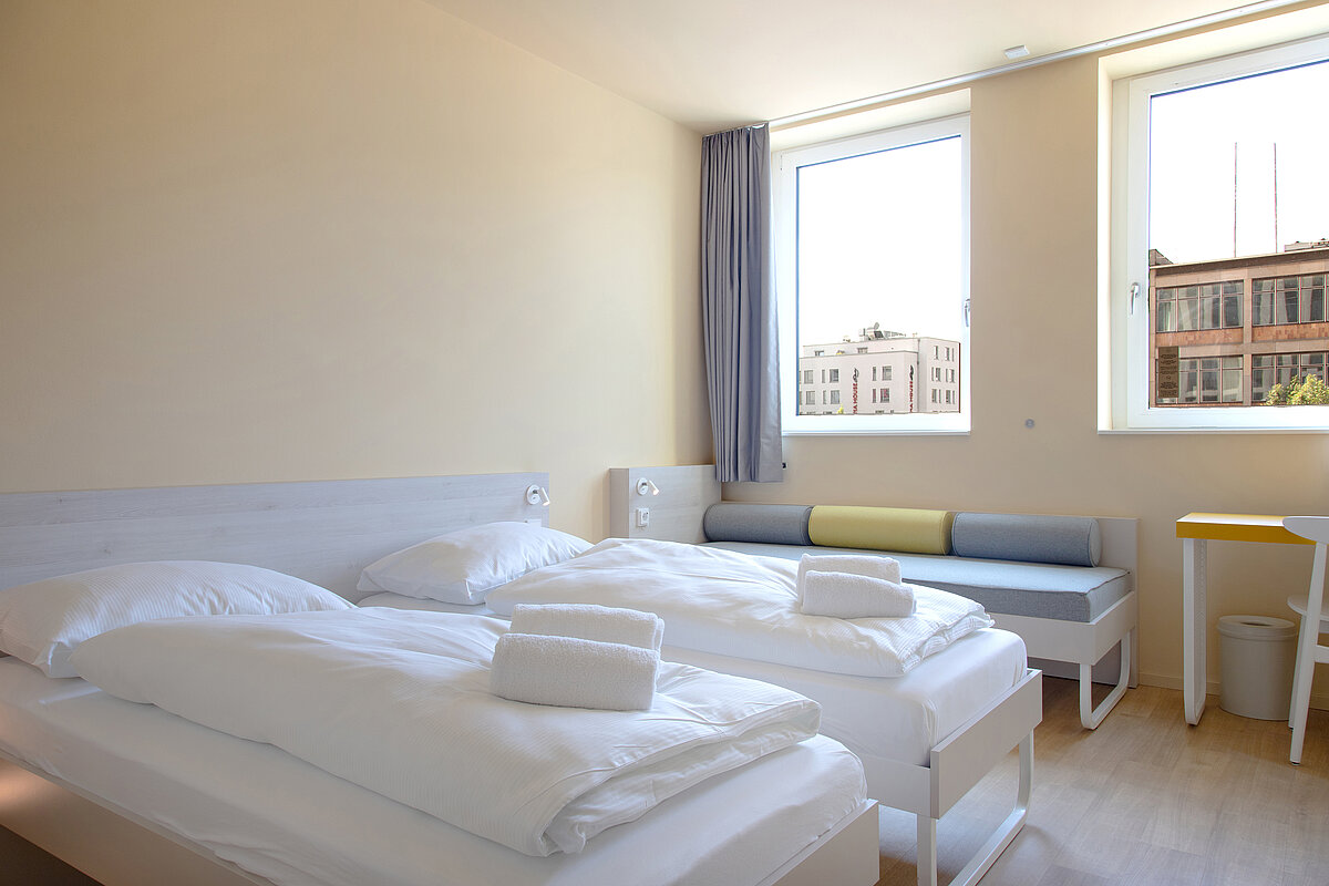 Chambre double MEININGER Hotel Bremen Hauptbahnhof