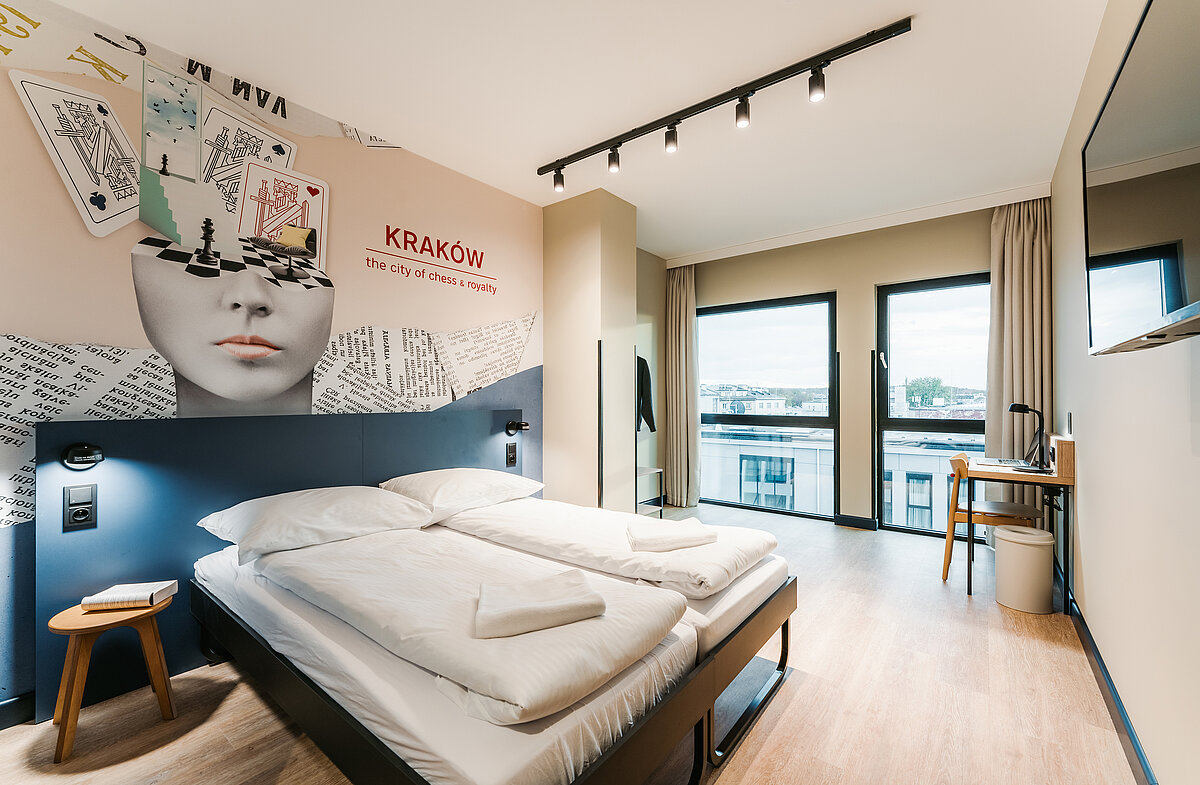 Double Room MEININGER Kraków Centrum