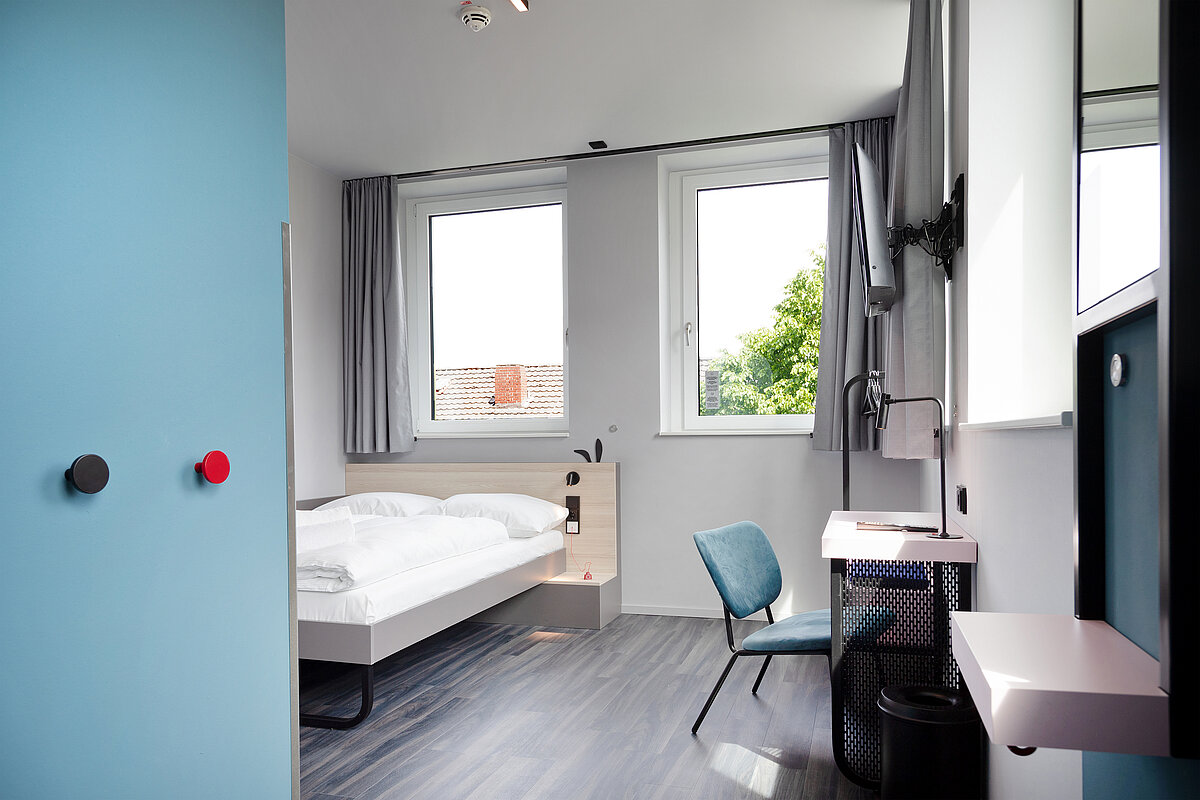 Zweibettzimmer MEININGER Hotel Bremen Hauptbahnhof