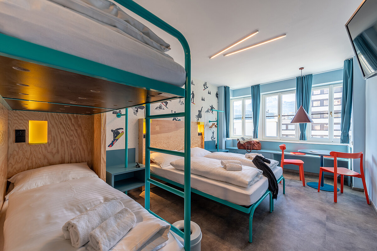 Innsbruck Mehrbettzimmer