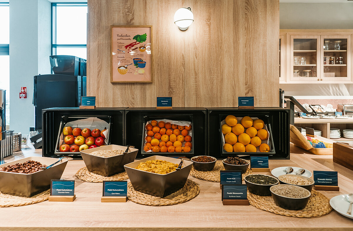 Sala colazione MEININGER Kraków Centrum