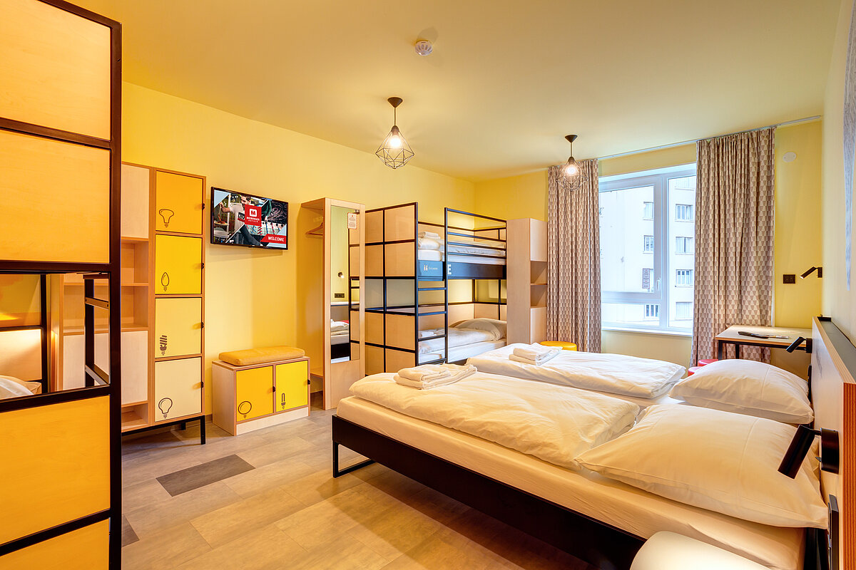 Stanza familiare MEININGER Hotel Lyon Centre Berthelot