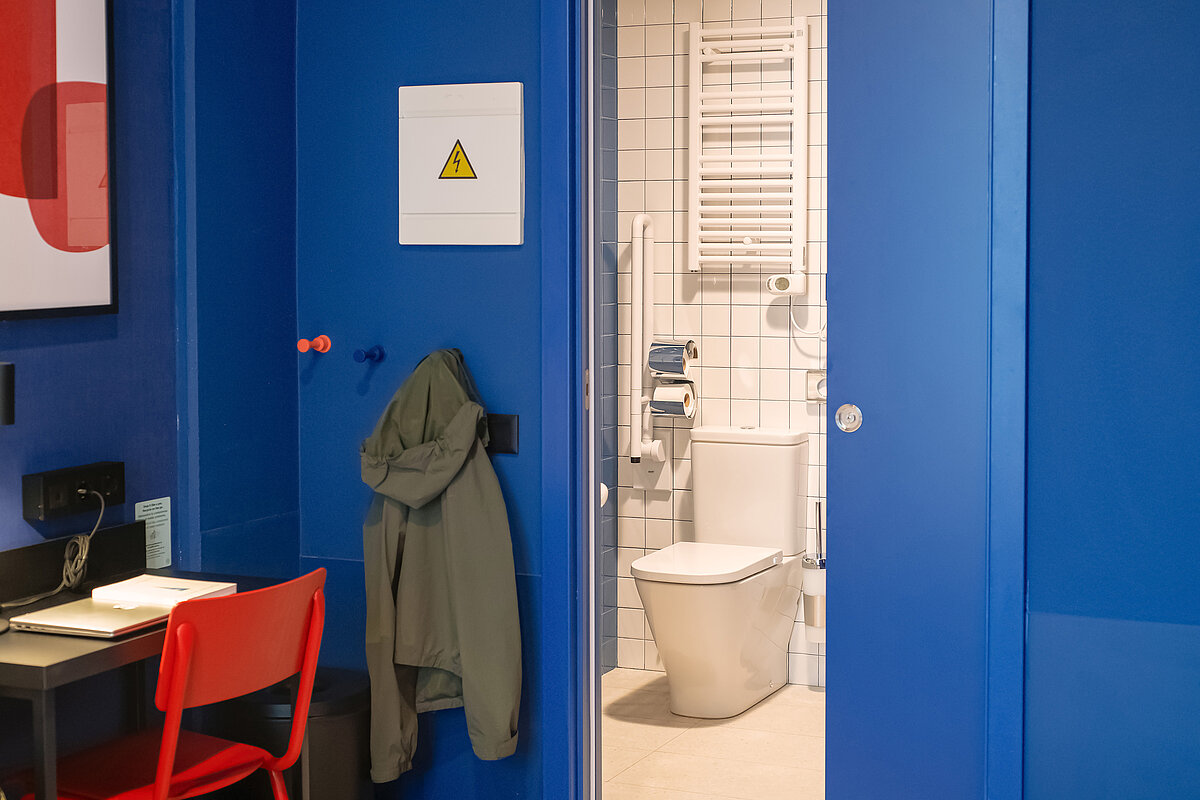 Habitaciones accesibles MEININGER Hotel Barcelona Fira Gran Via