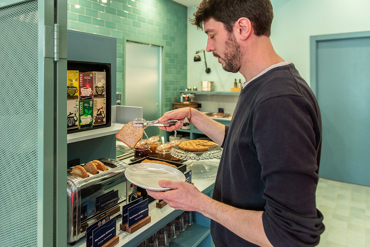 Salle de petit déjeuner MEININGER Venezia Mestre