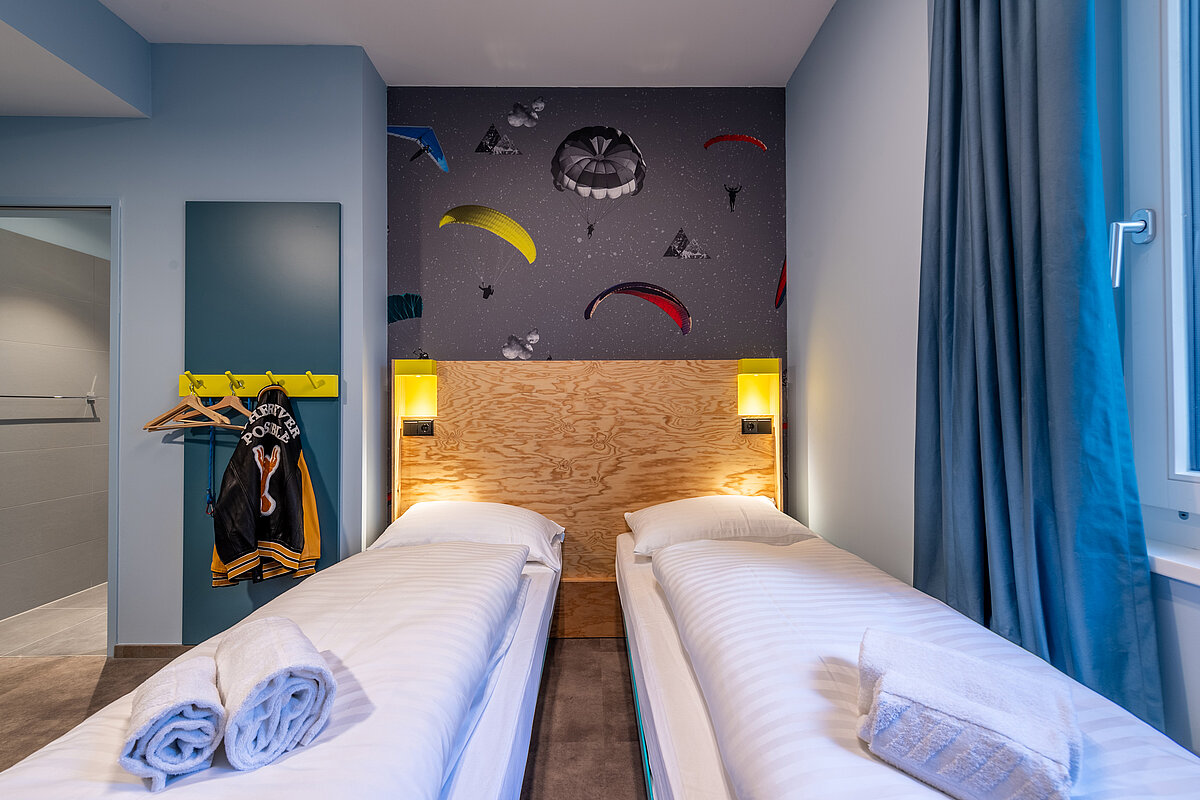 Pokój dwuosobowy MEININGER Hotel Innsbruck Zentrum