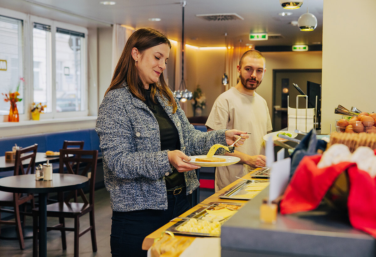 Sala de desayuno MEININGER Hotel Vienna Downtown Sissi