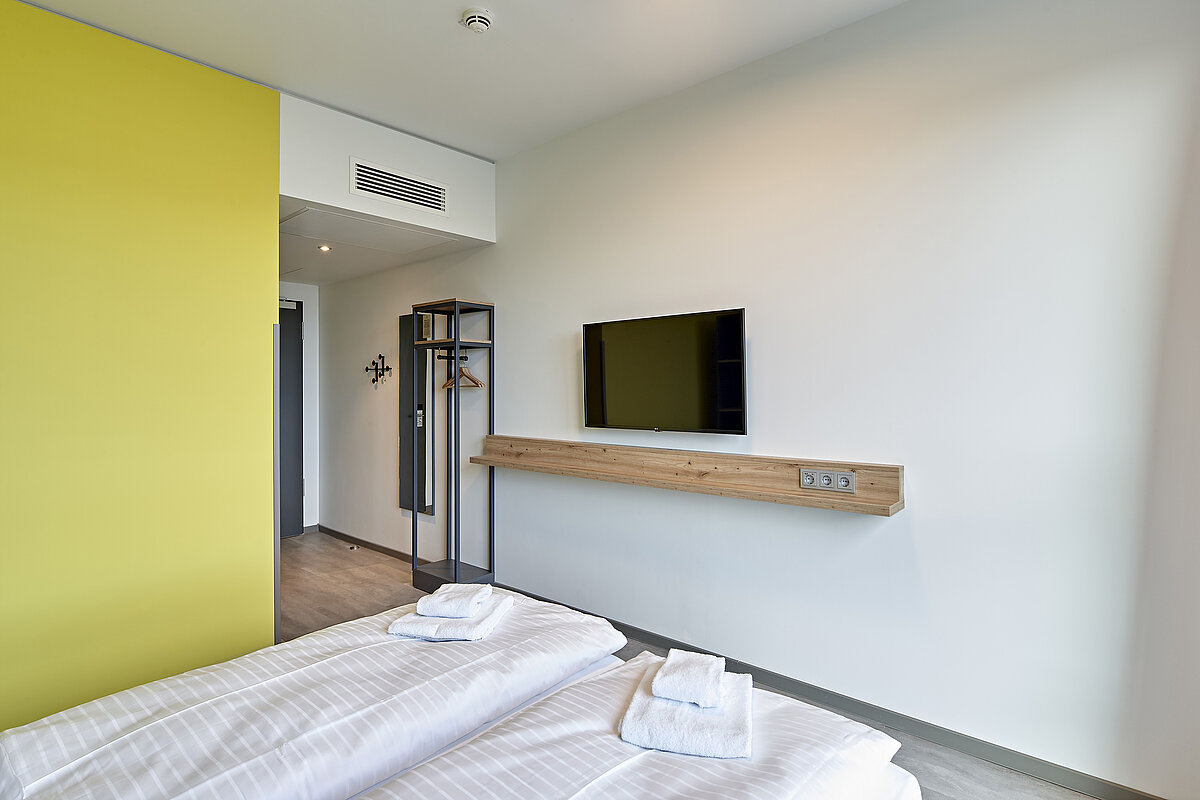 Tweepersoonskamer MEININGER Hotel Köln West