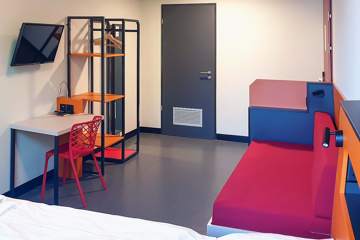 Chambres accessibles MEININGER Hotel Genève Centre Charmilles