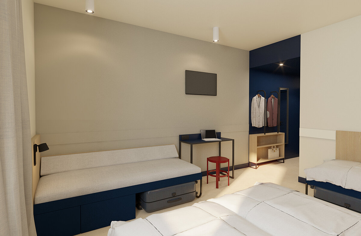 Barcelona Multi-bedded rooms