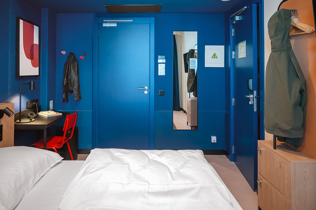 Habitación doble MEININGER Hotel Barcelona Fira Gran Via