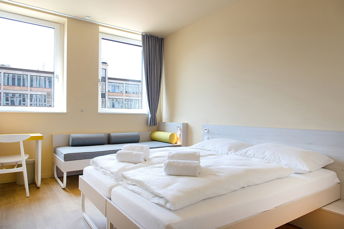 Pokój dwuosobowy MEININGER Hotel Bremen Hauptbahnhof