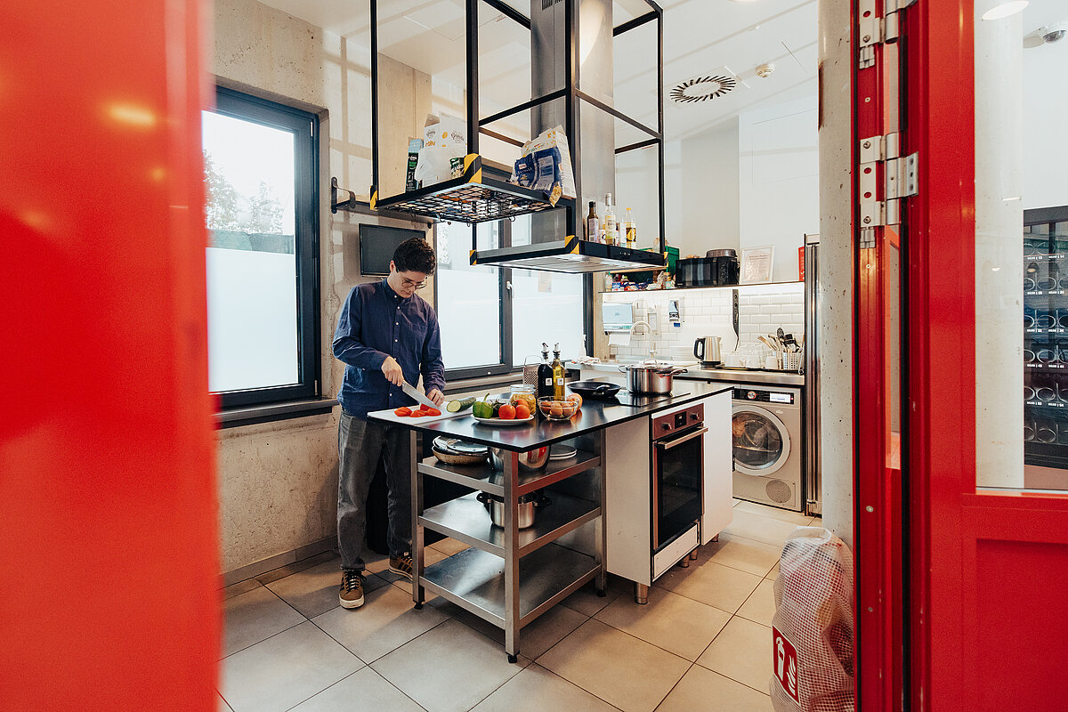 Gæstekøkken MEININGER Hotel Vienna Downtown Franz