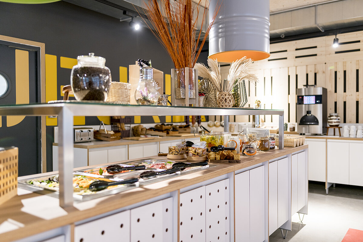 Salle de petit déjeuner MEININGER Hotel Bordeaux Gare Saint-Jean