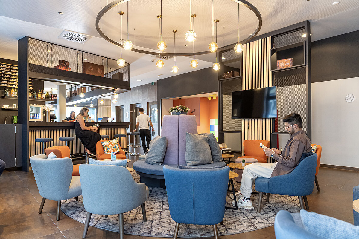 Lounge MEININGER Hotel Frankfurt/Main Airport