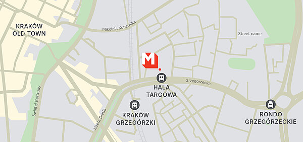 Location Kraków Centrum