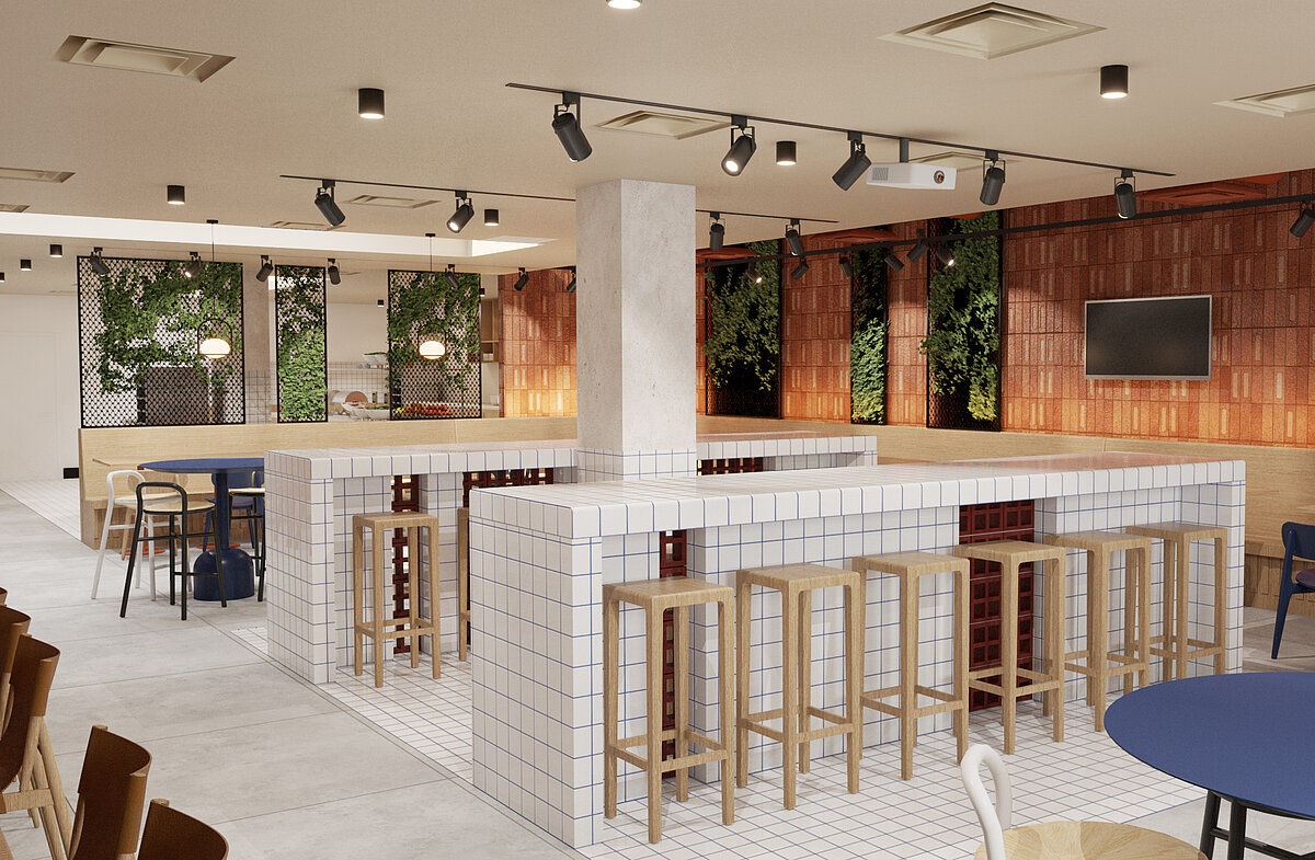 Salle de petit déjeuner MEININGER Hotel Barcelona Fira Gran Via