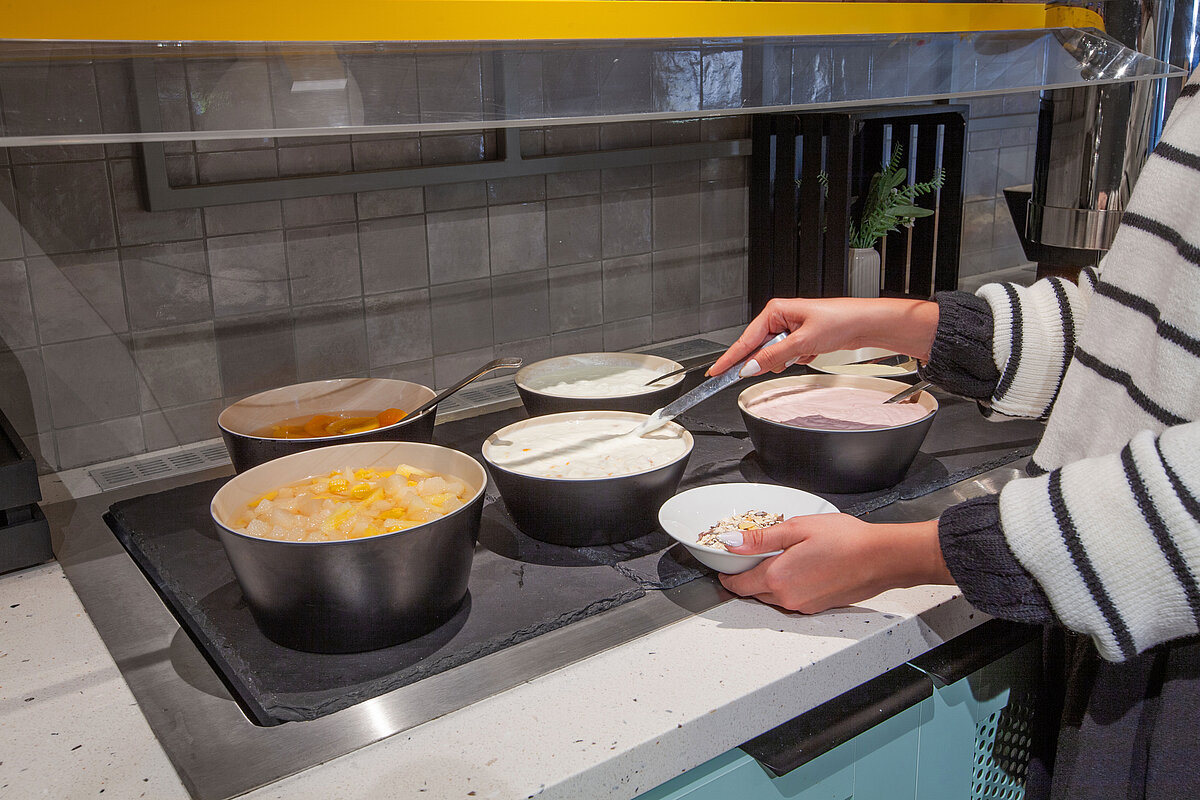 Sala de desayuno MEININGER Hotel München Zentrum