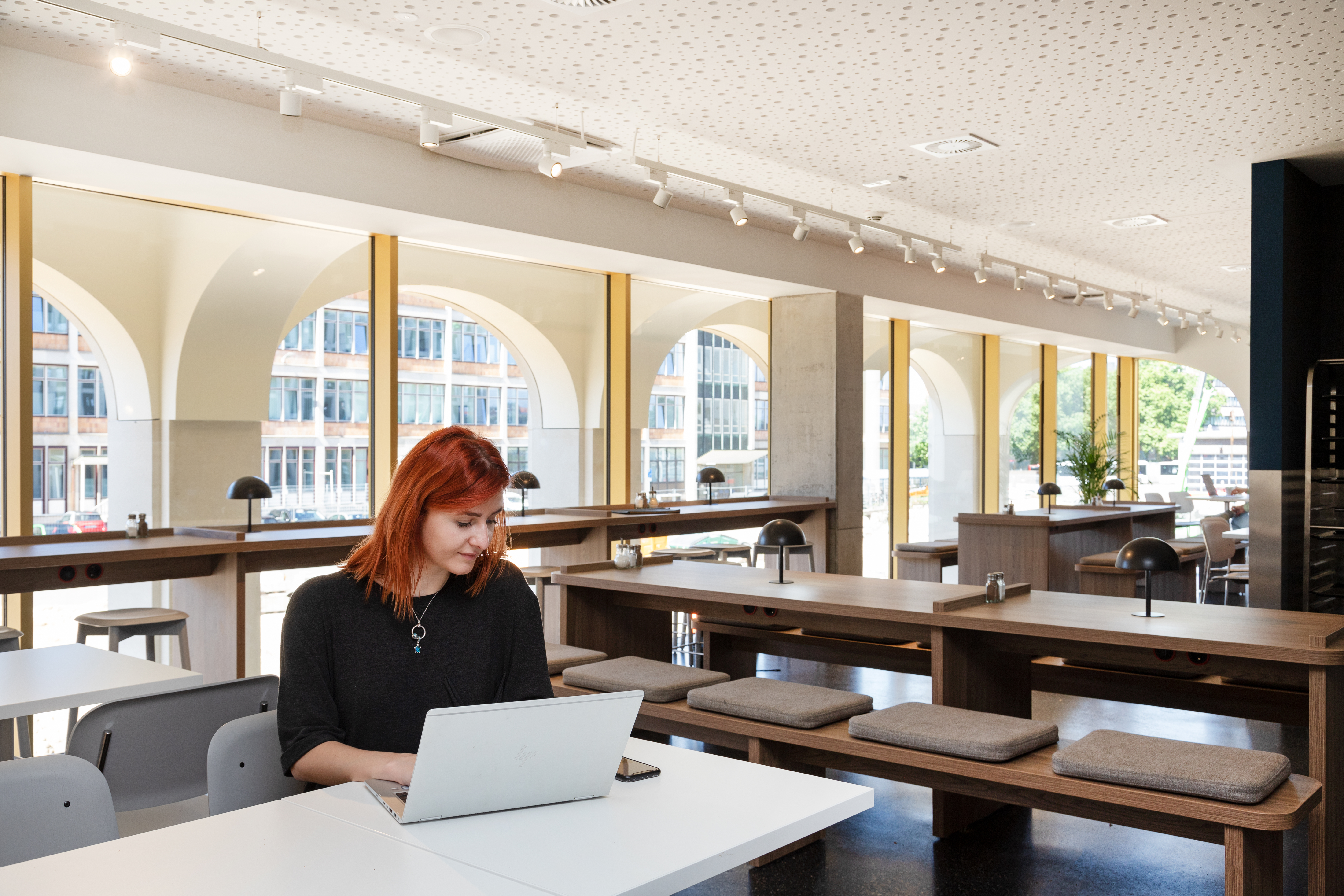 Przestrzeń coworkingowa MEININGER Hotel Bremen Hauptbahnhof