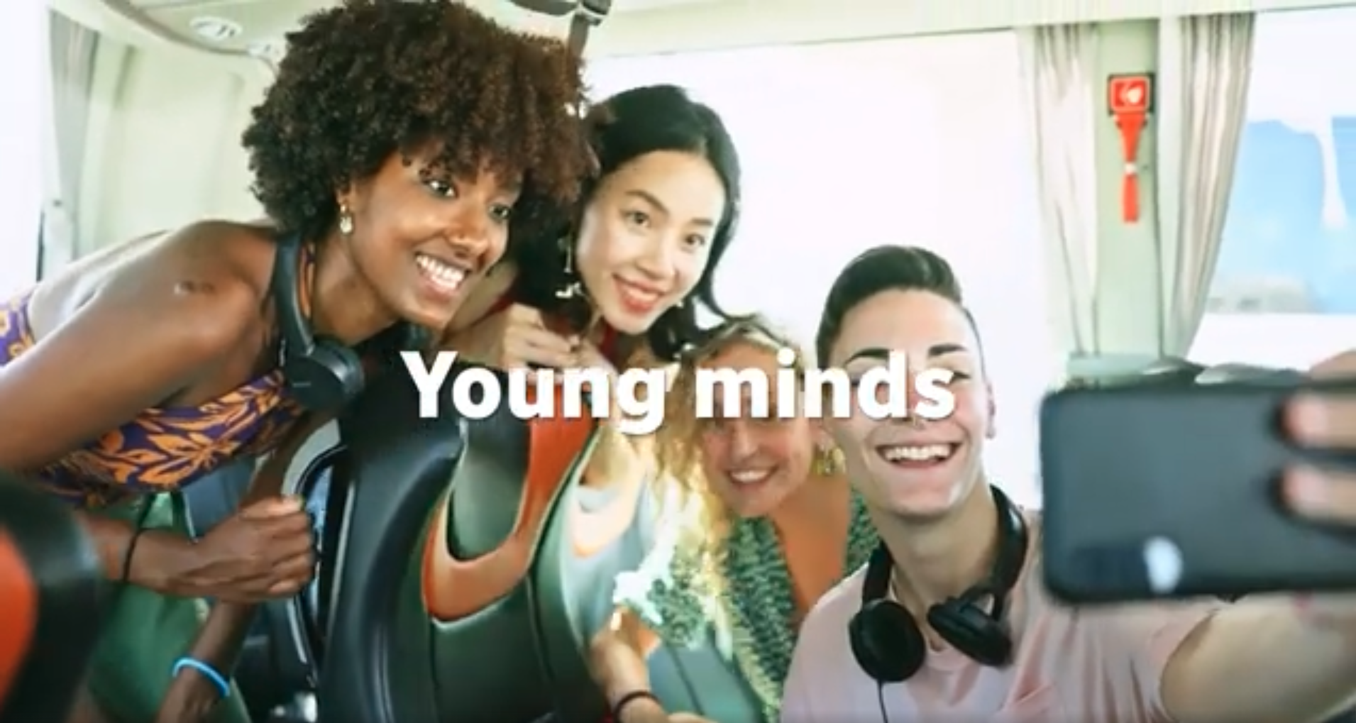 Video background image